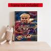 Lamin Yamal Customize Your Name Diamond Painting Round Diamond Rhinestones Mosaic Diamond Embroidery Wall Paintings Rhinestones Gift Frameless