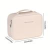 1PC multi-layer large-capacity removable cosmetic bag, travel cosmetic storage bag with brush storage, unisex portable beauty essential small bag,