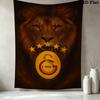 Galatasaray Sk Wall Tapestry Aesthetic Wall Hanging Printed Fabric Blanket Decorative Tapestries For Bedroom Living Room Home Decor