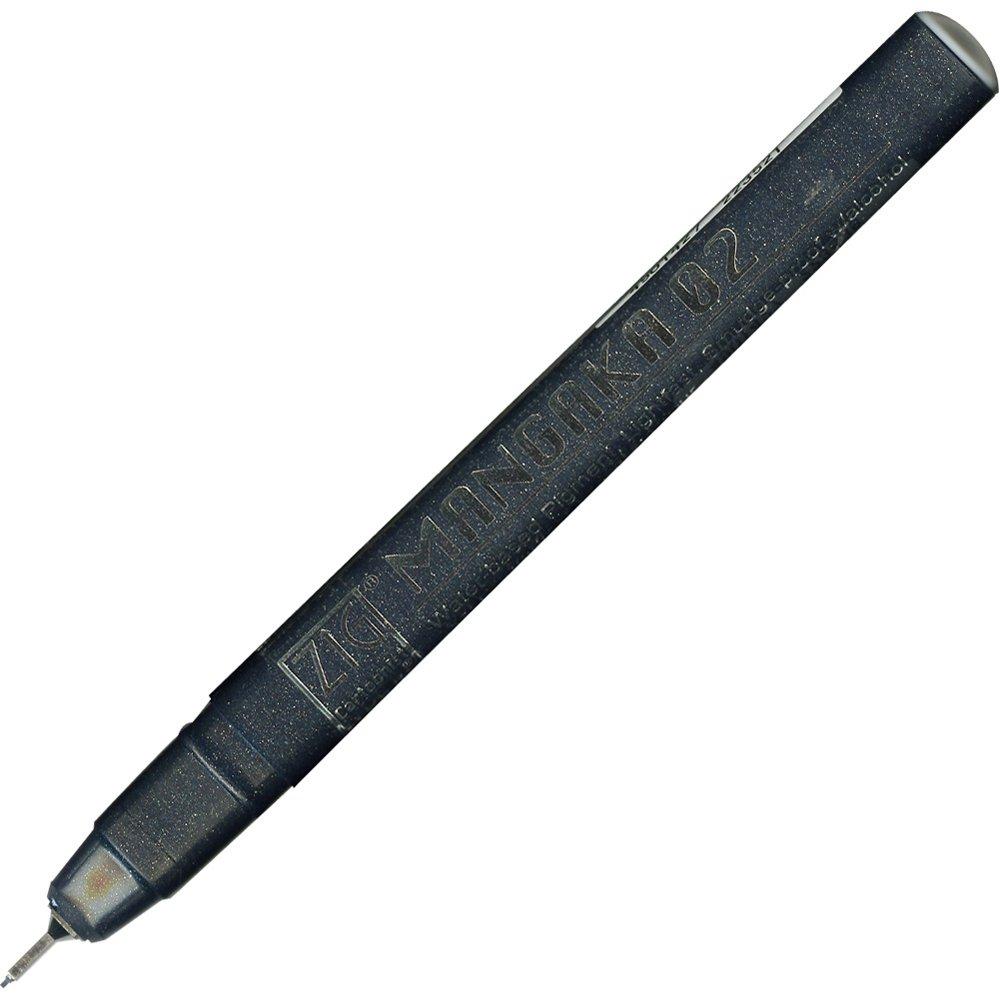 

Kuretake ZIG Cartoonist MANGAKA 02 СЕРЫЙ CNM-02-091