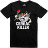 Herren Lustiges Neuheit T-Shirt Cereal Killer Weihnachtsgeschenk Neuheit Tee