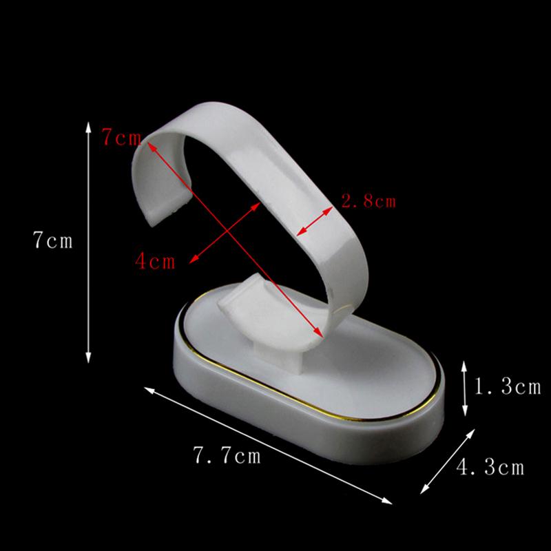 10Pcs Jewelry Watch Store Showcase Display Stand Rack Holder Plastic Wrist Watch Display Rack Cigarette Case Holder Show Case