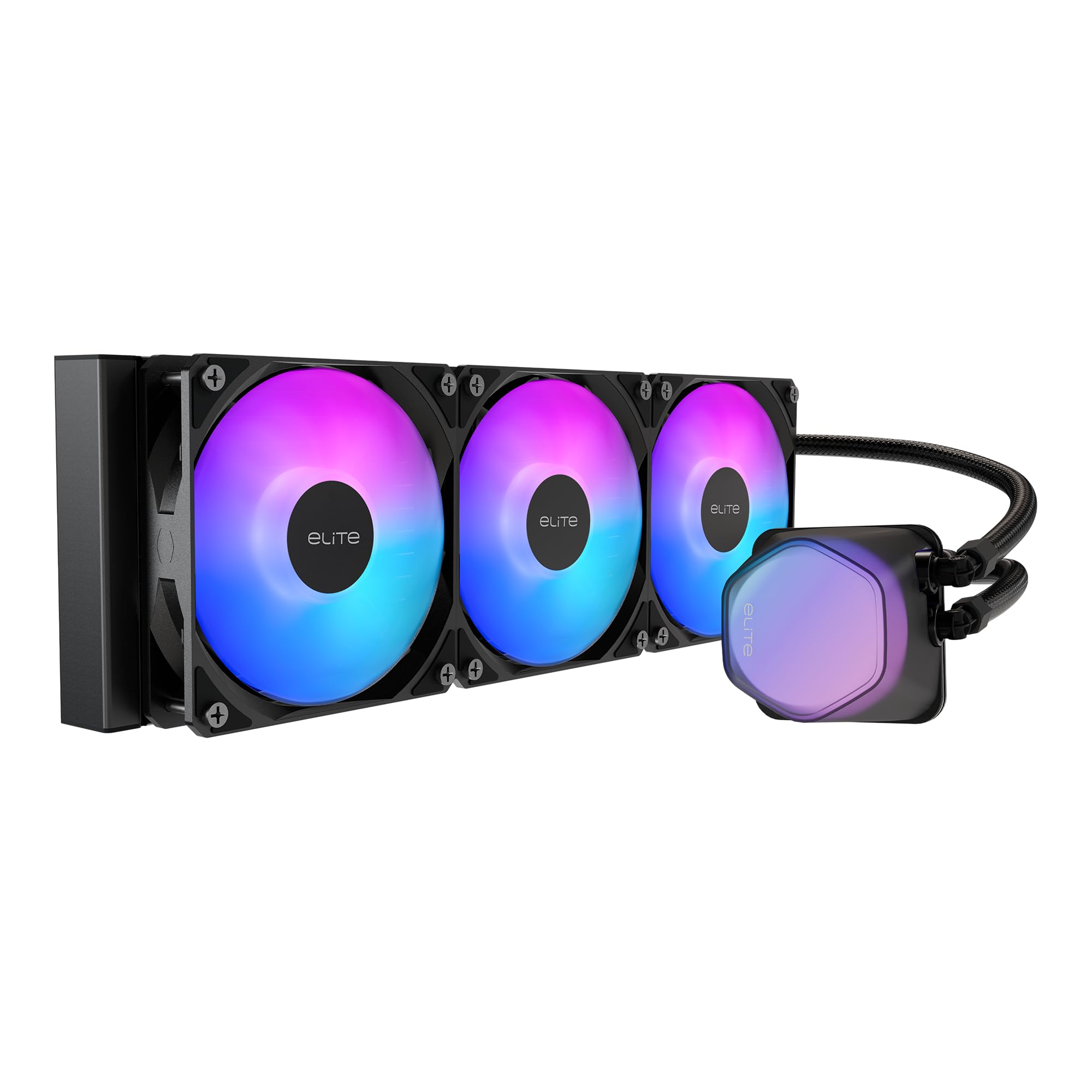 

Cooler Master MasterLiquid ML360R RGB All-in-One Liquid CPU Cooler [Compatible with Intel/AMD] FN1254 MLX-D36M-A20PC-R1