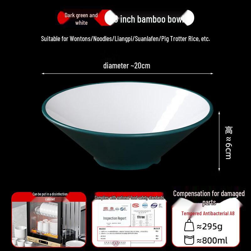 Japanese Style Melamine Noodle Bowl