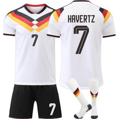 2526Germany Home Jersey Sports Team Uniform Suit Football Training Suit Three Pieces