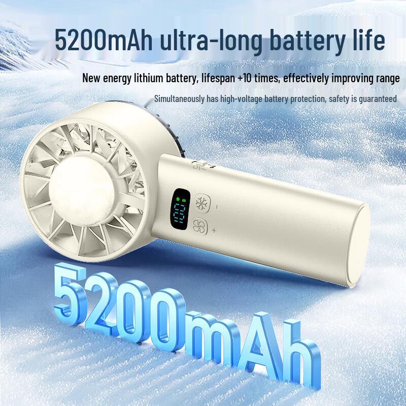 Sixiang Handheld High-Speed Cooling Fan
