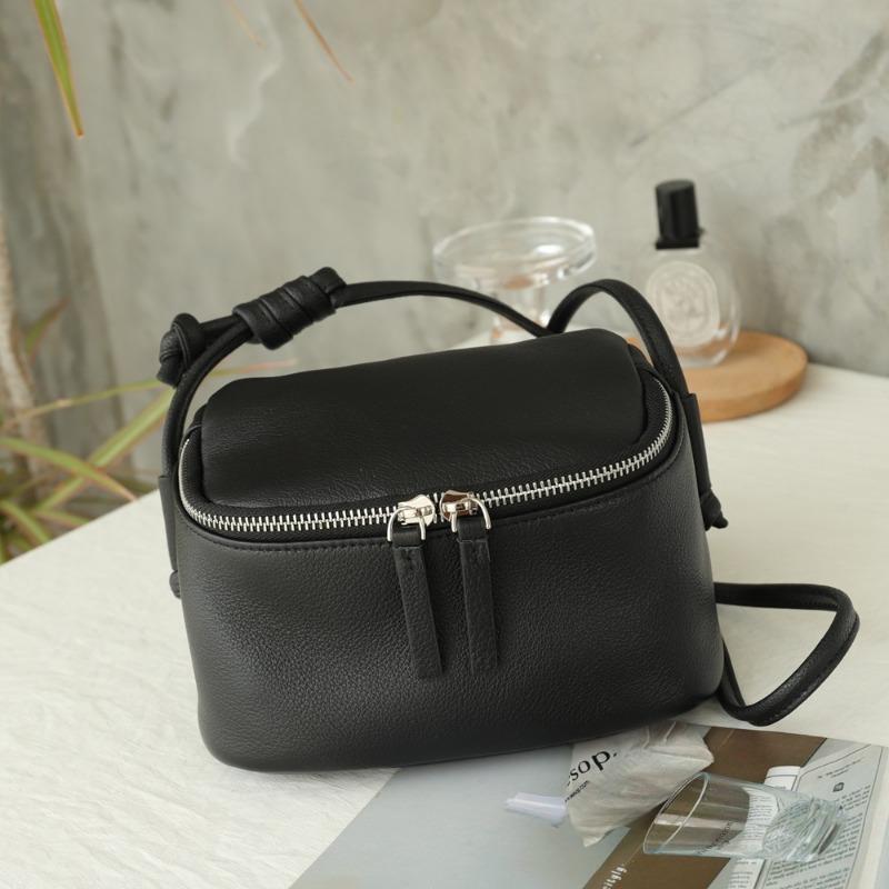 Natürliche Tropfen Aufbewahrungstasche Echtes Leder Damen Tasche Modische und Vielseitige Umhänge-Einzelschultertasche