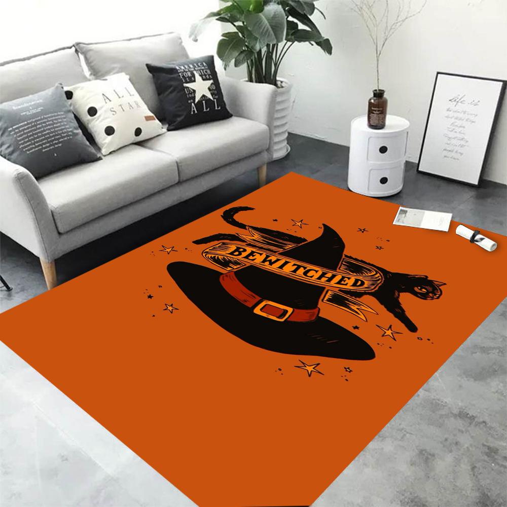 Halloween Series Of Household Entrance Non-Slip Doormat Living Room Bathroom Wear-Resistant Easy Take Care Floor Mats
