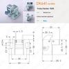 Industrial Equipment Cabinet & Toolbox Door Spring Latch Lock DK-805-5