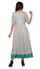 Moomaya Solid Casual Cotton Dress For Women A-Line Long Maxi Kurti Women