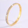 Starry Sky Silver Titanium Steel Bracelet for Women - High-End, Versatile, Full Diamond, Non-Fading Fashion Accessory