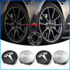 4 stuks 56 MM Auto Embleem Badge Wielnaafdop Covers Auto Velg Cover Voor Model 3 Model X S 2016-2023 Model Y Stickers TM3 TMX TMS