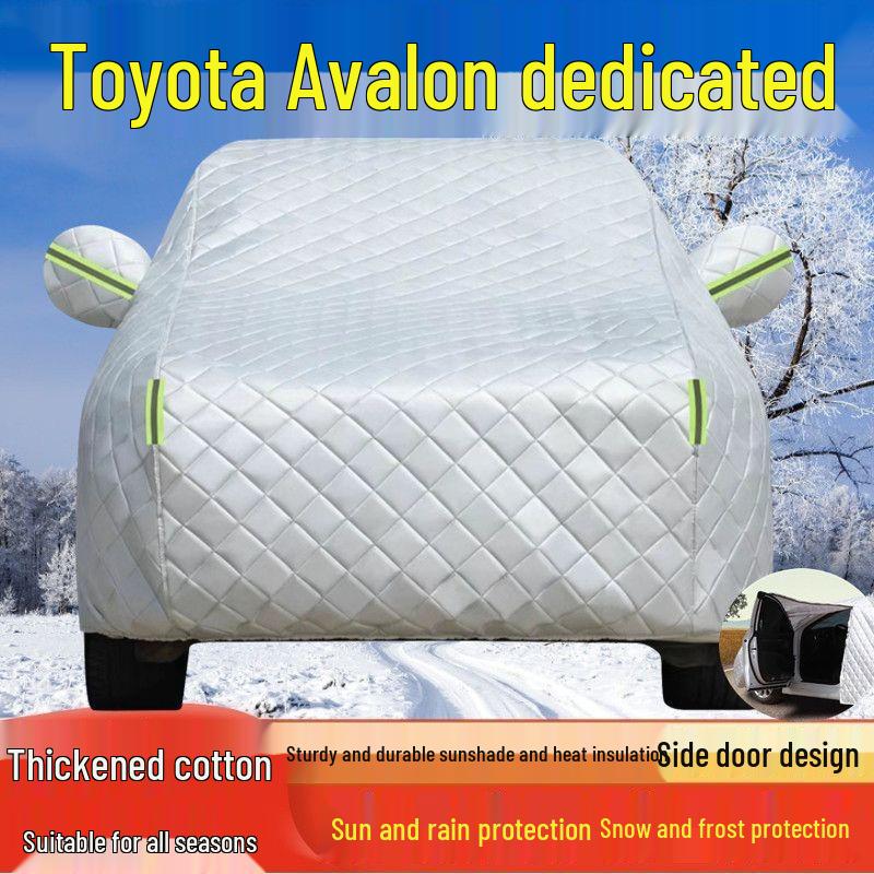 Toyota Avalon Car Cover: Sun, Rain, Dust Protection, Heat Insulation, Thick Cloth, Fits 24 Models