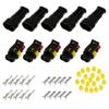 2 3 4 Pin Wasserdichter Elektrischer Drahtverbinder Auto LKW Klemmenstecker 15 Sätze