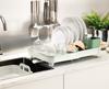 Joseph Joseph Extendable Dish Drainer, Stone/Sage, 851652 (Authentic)