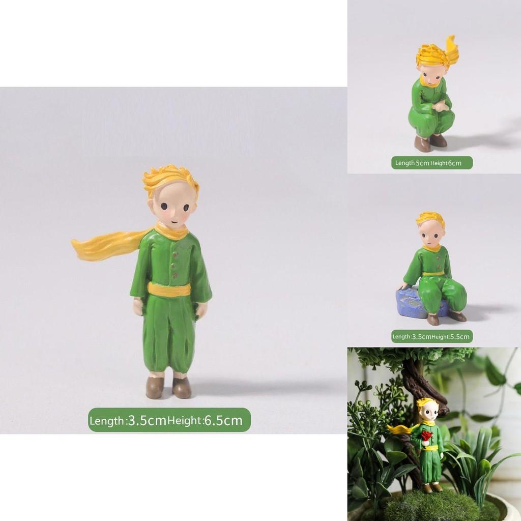Enchanting Little Prince Resin Figurines For Cake Decorations And Micro Landscapes