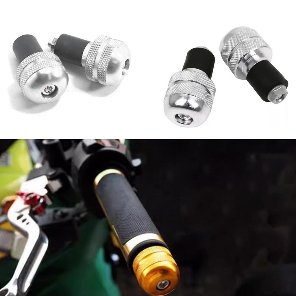 Ginhkok Balance Weights Bar Ends Bike Bicycle Bar End Weights Anti-Vibration Handlebar End Caps