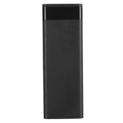 10x18650 Box na batérie Prenosný zdroj energie Bez zvárania Jacking DIY Power Bank Škrupina Súprava Príslušenstvočierna
