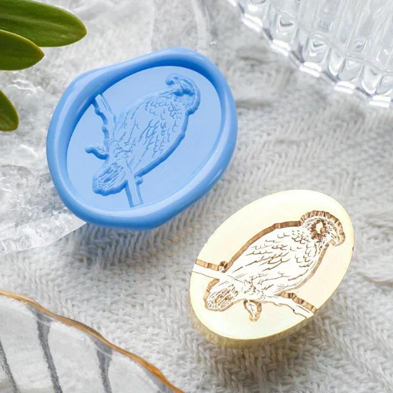 sealing stamp head  Animals Engraved Brass Seal stamp DIY scrapbooking Party gift invitation letter craft supplies ZT0136