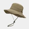 Solid color eaves outdoor summer sun hat leisure sports mountaineering sun hat versatile bucket hat tide