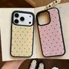 Y2K Cover For iPhone 17 Air 16 15 14 13 12 11 Pro Max 7 8 Plus Ins Korean Pink Star Polka Dot Creative Print Cute Phone Case