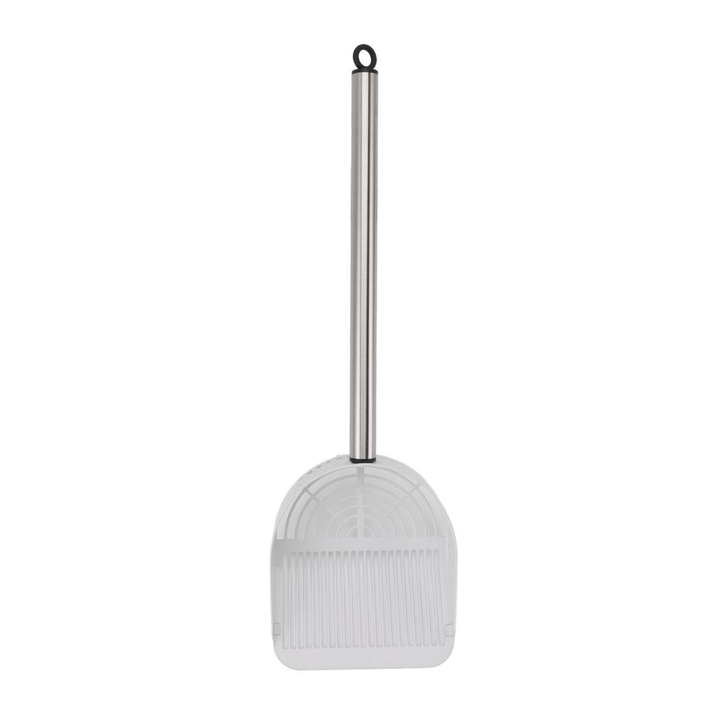Cat Litter Scoop Stainless Steel Handle Half Round Shovel Pet Sand Sifter Poop Scooper for Beaches Pet Cat Litter Boxes