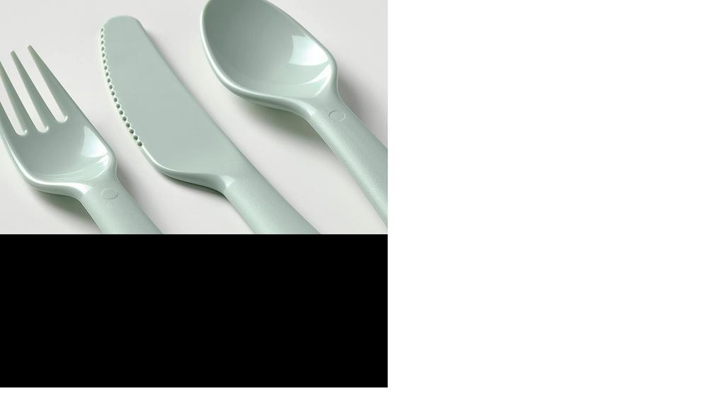 IKEA KALAS cutlery set for children 18-piece (pastel style)