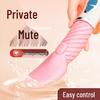 Long Love AV Telescopic Vibrator - Dual Vibration Massage Stick for Women