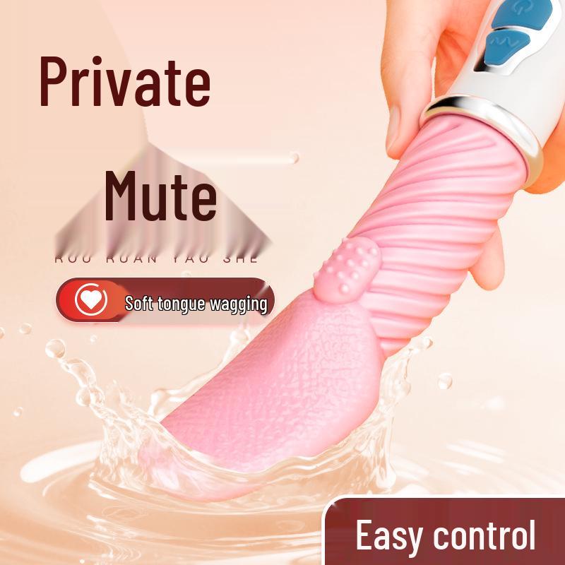 Long Love AV Telescopic Vibrator - Dual Vibration Massage Stick for Women