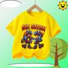 Kids T-Shirts Fashion Oys Girls Polyester Tee Italian 67 Casual Children Clothes Top Summer 67 Six Seven Cool Funny Printed T-shirt