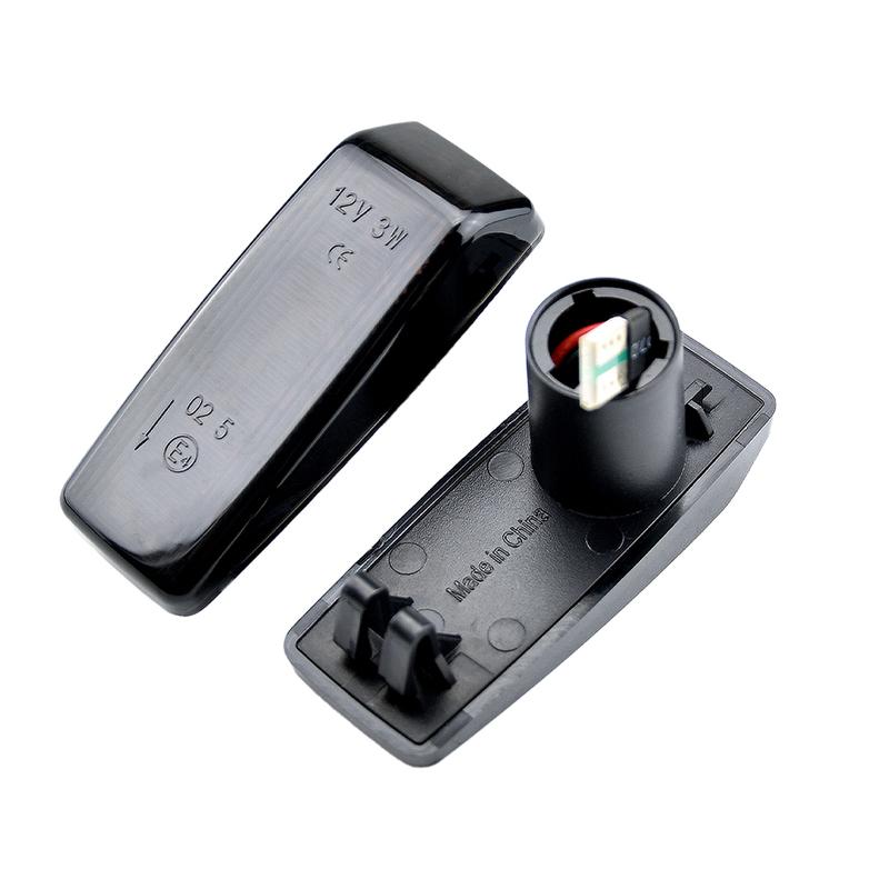 For Benz C E S SL CLASS W201 190 W202 W124 W140 R129 Dynamic LED Sequential Light Turn Signal Repeater Side Marker Lamp