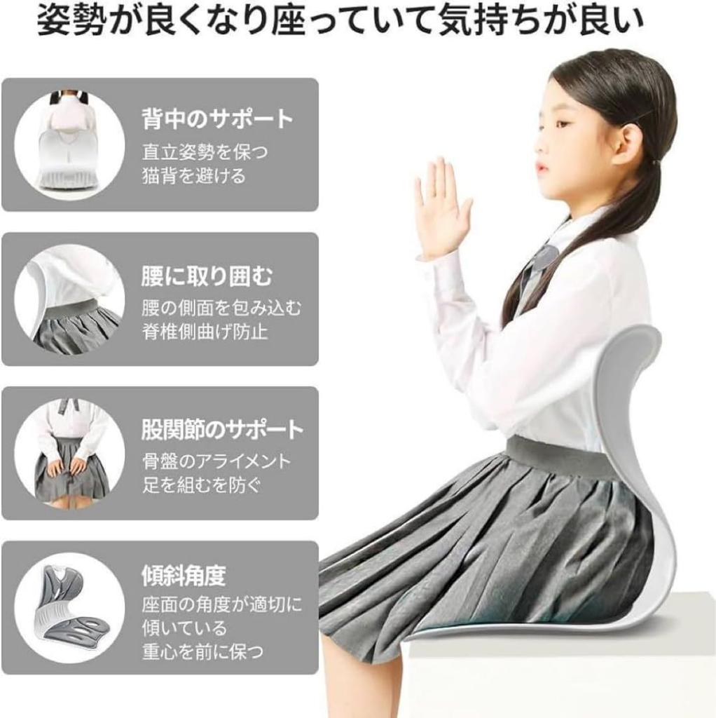 Posture Correcting Chair Load Capacity Seat No Lower Back Pelvic Correcting Cushion with Lower Back Support from Employs High Repulsion Posture