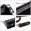 8 LED Strobe Light Suction Cup Mount Safety Light Bar Bright Warning Light  for Car Truck Vehicle