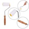 Beekeeping Tools: Honeycomb Extractor Roller with Wooden Handle and Bee Glue Scraper