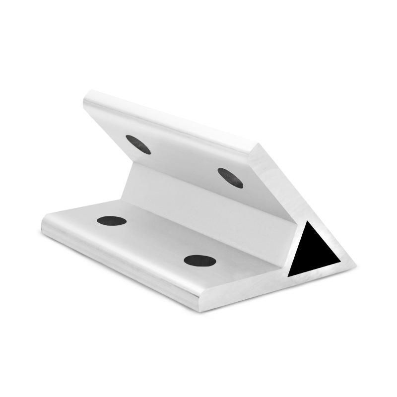 45 Degree Extrusion Angle Code High Strength 6063 Aluminum Corner Code Corner Brackets Aluminum Profile Connectors