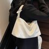 Casual Largecapacity Bag Women's  New Trendy Summer Shoulder Armpit Bag Highend Fashion Commuter Tote Bag