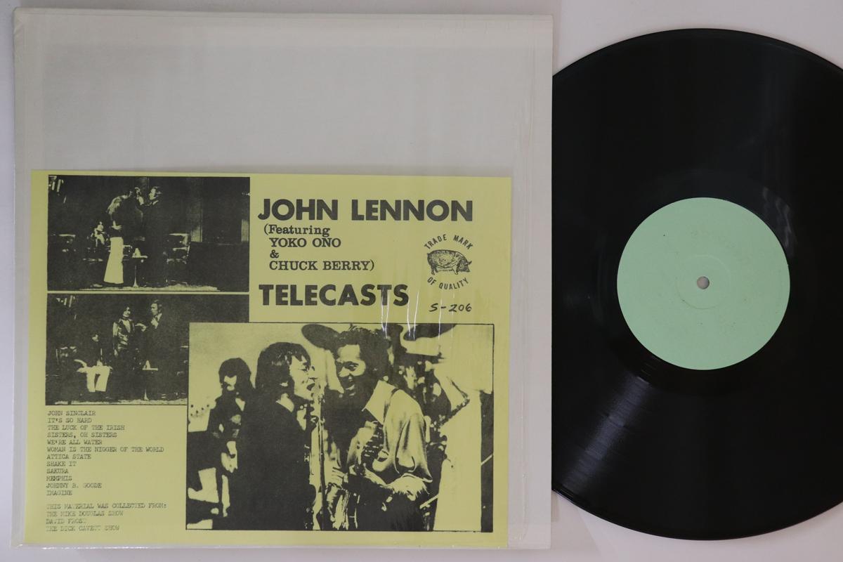 

LP Record JOHN LENNON - Telecasts S206 NOT ON LABEL Unknown Rock Used