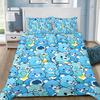 Cartoon Niedlicher C-CareS Bär Bettbezug Kissenbezug Bettwäscheset Erwachsener Junge Mädchen Schlafzimmer Dekoration Kinder Geschenk Einzel Doppel Groß