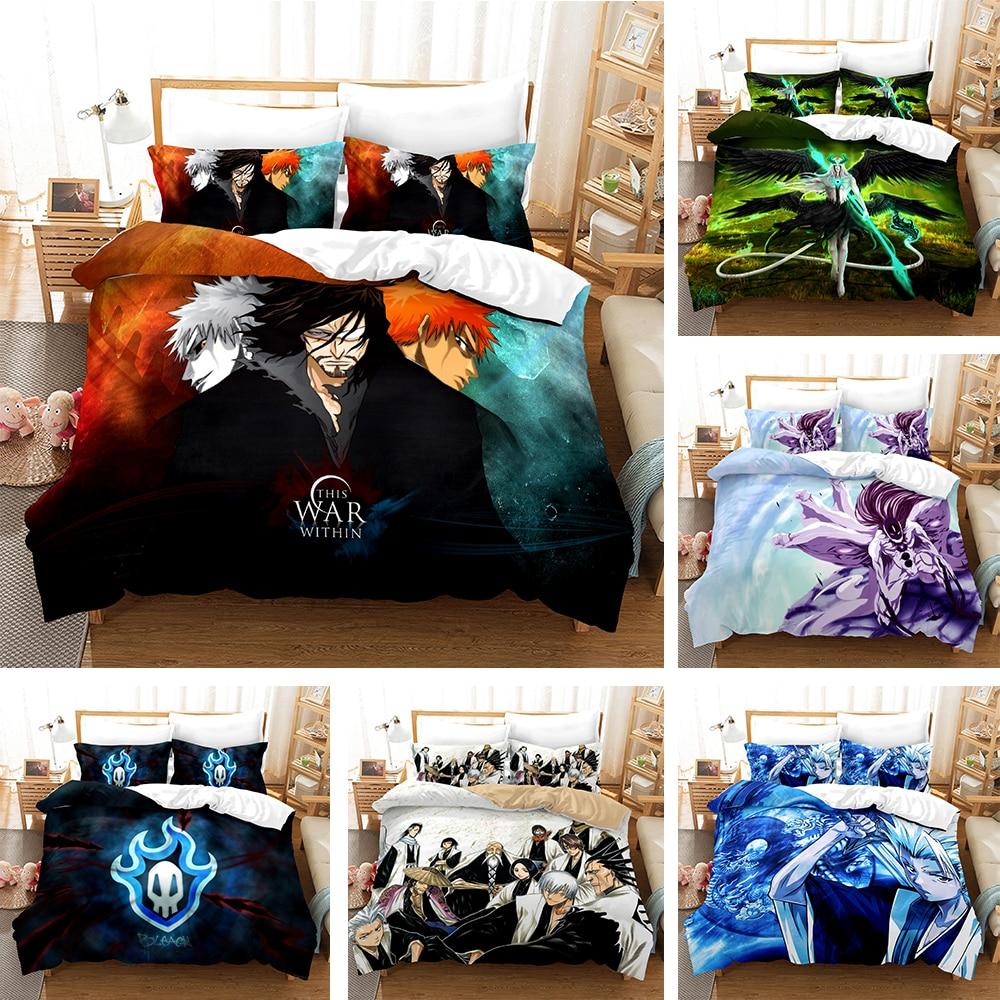 Buy Japan Anime Bleach 3D Printed Comforter Bedding Set Kids Duvet ...
