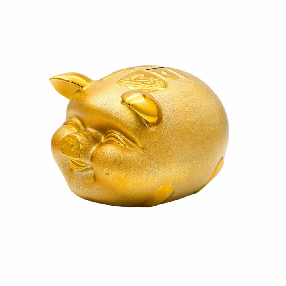 Ceramic Savings Money Tank Pig Mascots Money Jar Decorative Ceramic Piggy Money Bank  Household