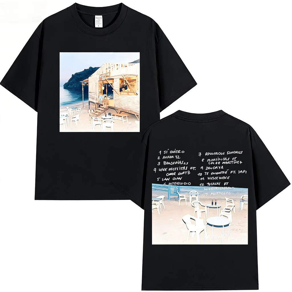 2026 Rap Artist SAIKO Xia Shi Yes Album TShirt for Men and Women Cotton Casual HipHop Retro TShirt Springsummer new