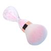 Nail Art Dust Brush Soft Nail Art Dust Cleaner Brush with Handle for Manicure and Makeup
