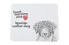 Spanish Water Dog - Mouse Pad with Print, Personalized Dog-themed Mouse Pad, Unique Gadget for an Office Worker by Art-Dog Brand