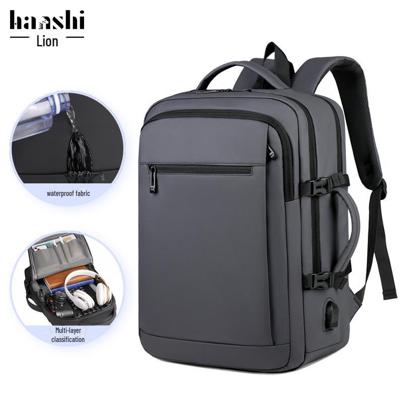Business and Fashion Backpack - Trendy, Lightweight, Large Capacity, Waterproof for Men and Women
