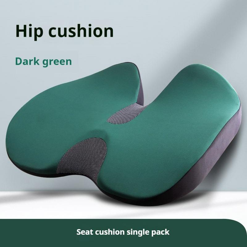 Cushion Slow Rebound Waist Support Set for Home Office Health Care Chair Pad 2 In 1 Bamboo Fiber Memory Foam Seat Cushion Back