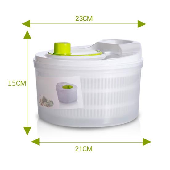 Vegetable Salad Spinner Leaf Dryer Lettuce Vegs Dehydrator Washer Dryer Clean Fruits Basket Serving Bowl Kitchen Tool