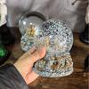 Harry Castle Snowflake Crystal Ball Ornament - Hogwarts School of Witchcraft & Wizardry