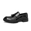 Tassel pointed leather shoes men's business dress casual shoes men's foreign trade large size men's loafers versatile men's shoes