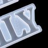 Handmade Casting Epoxy Letters Resin Mold Silicone Mould Crystal Glue Molds Jewelry Making Tool