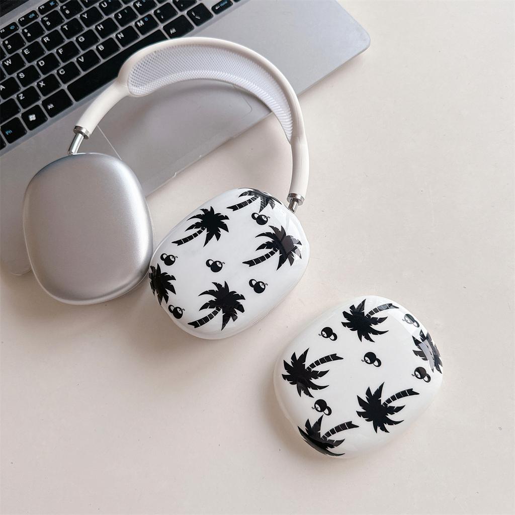 1 Pair For AirPods Max IMD Headset Earmuff Shell Headphone TPU Earpad Cover